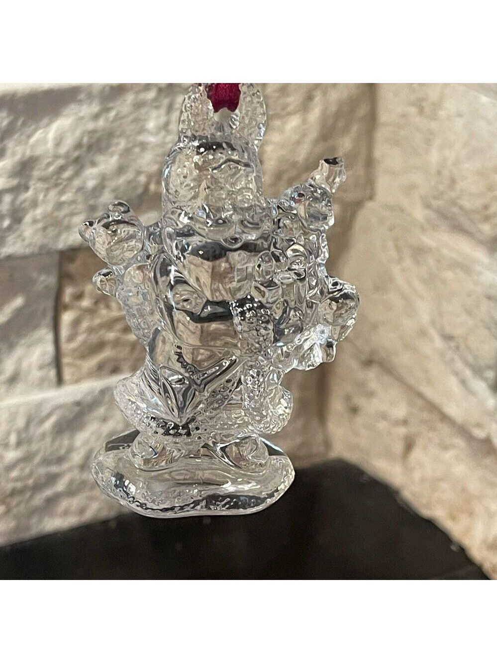 Marquis Waterford Crystal Santa Annual Christmas Ornament 2nd In Series - Picture 3 of 5